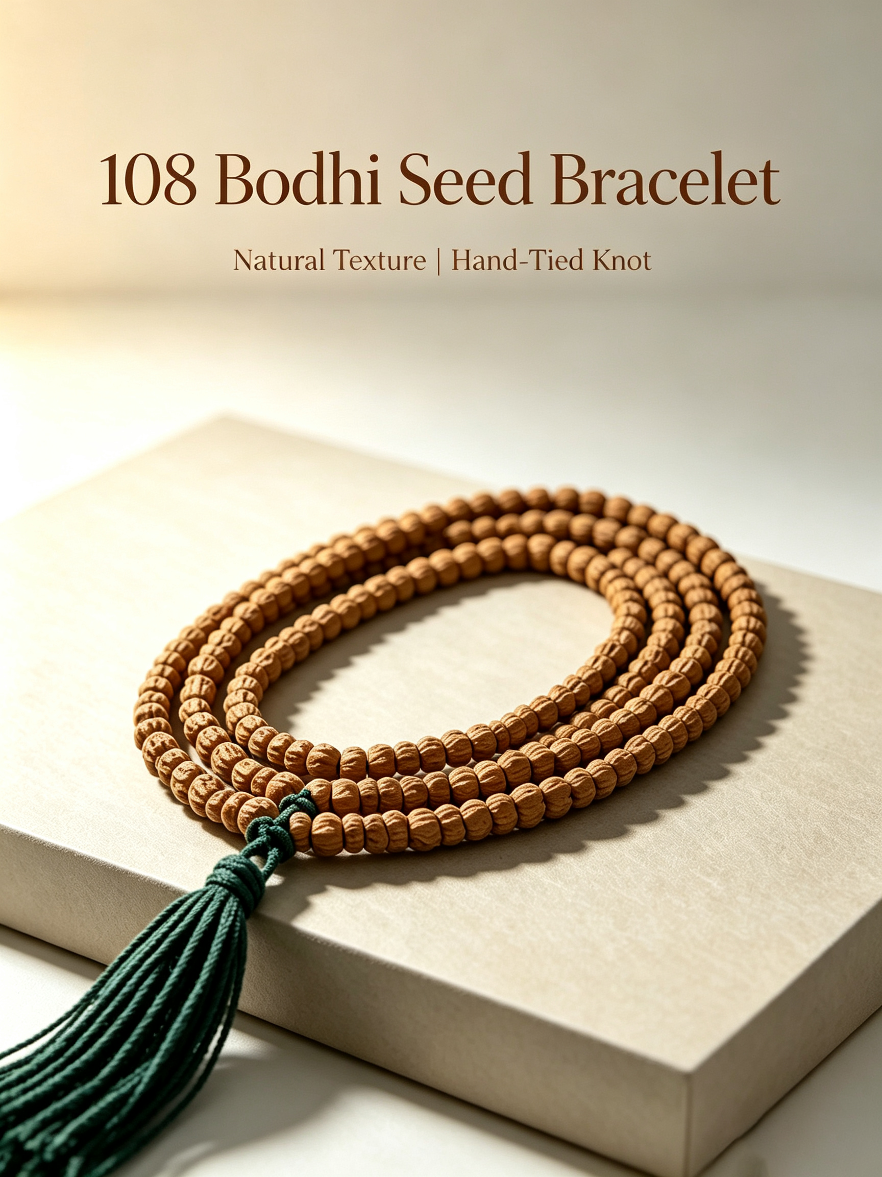 108 Bodhi Seed Mala Bracelet