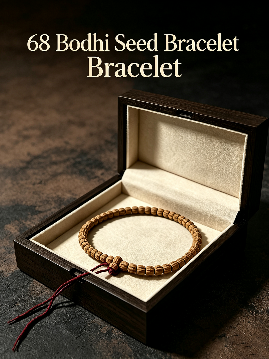 68 Bodhi Seed Mala Bracelet